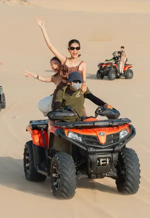 Chinh phục xe ATV địa hình